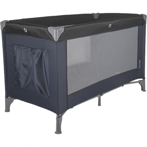 Παιδικό παρκοκρέβατο Αναδιπλούμενο με λεπτό στρώμα 60x120cm μαύρο Coccolle FreeOn c504650