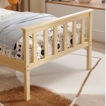 ΚΡΕΒΑΤΙ ΠΑΙΔΙΚΟ ΜΕ ΣΤΡΩΜΑ GIMLY HM21300 ΞΥΛΟ ΠΕΥΚΟΥ ΣΕ ΦΥΣΙΚΟ ΓΙΑ ΣΤΡΩΜΑ 90x190εκ c504663