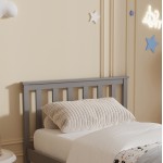 ΚΡΕΒΑΤΙ ΠΑΙΔΙΚΟ ΜΕ ΣΤΡΩΜΑ GIMLY HM21300 02 ΞΥΛΟ ΠΕΥΚΟΥ ΣΕ ΓΚΡΙ- ΓΙΑ ΣΤΡΩΜΑ 90x190εκ c504665