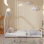 ΚΡΕΒΑΤΙ ΠΑΙΔΙΚΟ ΜΕ ΣΤΡΩΜΑ HOUSER HM21301 ΞΥΛΟ ΠΕΥΚΟΥ ΣΕ ΛΕΥΚΟ--ΣΤΡΩΜΑ 90x190εκ c504666