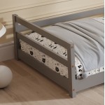 ΚΡΕΒΑΤΙ ΠΑΙΔΙΚΟ ΜΕ ΣΤΡΩΜΑ HOUSER HM21301 01 ΞΥΛΟ ΠΕΥΚΟΥ ΣΕ ΓΚΡΙ--ΣΤΡΩΜΑ 90x190εκ c504667