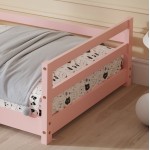 ΚΡΕΒΑΤΙ ΠΑΙΔΙΚΟ ΜΕ ΣΤΡΩΜΑ HOUSER HM21301 02 ΞΥΛΟ ΠΕΥΚΟΥ ΣΕ ΡΟΖ--ΣΤΡΩΜΑ 90x190εκ c504668