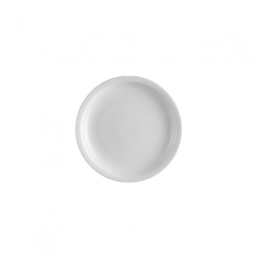 Σετ 6 πιάτα ρηχά πορσελάνης λευκά 17.5cm c50634