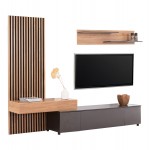 ΣΥΝΘΕΣΗ ΤΗΛΕΟΡΑΣΗΣ DORT HM18076 02 ΜΕΛΑΜΙΝΗ ΣΕ ΣΟΝΑΜΑ-ΣΚΟΥΡΟ ΓΚΡΙ 249 5x42 2x199 5Υεκ c506991