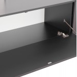 ΣΥΝΘΕΣΗ ΤΗΛΕΟΡΑΣΗΣ DORT HM18076 02 ΜΕΛΑΜΙΝΗ ΣΕ ΣΟΝΑΜΑ-ΣΚΟΥΡΟ ΓΚΡΙ 249 5x42 2x199 5Υεκ c506991