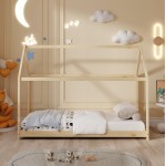 ΚΡΕΒΑΤΙ ΠΑΙΔΙΚΟ ΜΕ ΣΤΡΩΜΑ PEPE HM21302 ΞΥΛΟ ΠΕΥΚΟΥ ΣΕ ΦΥΣΙΚΟ--ΣΤΡΩΜΑ 90x190εκ c506993