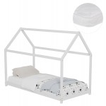 ΚΡΕΒΑΤΙ ΠΑΙΔΙΚΟ ΜΕ ΣΤΡΩΜΑ PEPE HM21302 01 ΞΥΛΟ ΠΕΥΚΟΥ ΣΕ ΛΕΥΚΟ--ΣΤΡΩΜΑ 90x190εκ c506994