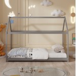 ΚΡΕΒΑΤΙ ΠΑΙΔΙΚΟ ΜΕ ΣΤΡΩΜΑ PEPE HM21302 02 ΞΥΛΟ ΠΕΥΚΟΥ ΣΕ ΓΚΡΙ--ΣΤΡΩΜΑ 90x190εκ c506995