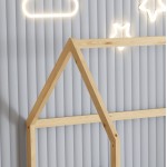 ΚΡΕΒΑΤΙ ΠΑΙΔΙΚΟ ΜΕ ΣΤΡΩΜΑ PHYLLIS HM21304 ΞΥΛΟ ΠΕΥΚΟΥ ΣΕ ΦΥΣΙΚΟ--ΣΤΡΩΜΑ 90x190εκ c506999