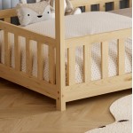 ΚΡΕΒΑΤΙ ΠΑΙΔΙΚΟ ΜΕ ΣΤΡΩΜΑ PHYLLIS HM21304 ΞΥΛΟ ΠΕΥΚΟΥ ΣΕ ΦΥΣΙΚΟ--ΣΤΡΩΜΑ 90x190εκ c506999