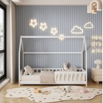 ΚΡΕΒΑΤΙ ΠΑΙΔΙΚΟ ΜΕ ΣΤΡΩΜΑ PHYLLIS HM21304 01 ΞΥΛΟ ΠΕΥΚΟΥ ΣΕ ΛΕΥΚΟ--ΣΤΡΩΜΑ 90x190εκ c507000