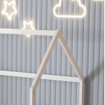 ΚΡΕΒΑΤΙ ΠΑΙΔΙΚΟ ΜΕ ΣΤΡΩΜΑ PHYLLIS HM21304 01 ΞΥΛΟ ΠΕΥΚΟΥ ΣΕ ΛΕΥΚΟ--ΣΤΡΩΜΑ 90x190εκ c507000