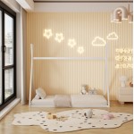 ΚΡΕΒΑΤΙ ΠΑΙΔΙΚΟ ΜΕ ΣΤΡΩΜΑ MUNK HM21306 01 ΞΥΛΟ ΠΕΥΚΟΥ ΣΕ ΛΕΥΚΟ--ΣΤΡΩΜΑ 90x190εκ c507006