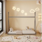 ΚΡΕΒΑΤΙ ΠΑΙΔΙΚΟ ΜΕ ΣΤΡΩΜΑ MUNK HM21306 02 ΞΥΛΟ ΠΕΥΚΟΥ ΣΕ ΓΚΡΙ--ΣΤΡΩΜΑ 90x190εκ c507007