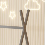 ΚΡΕΒΑΤΙ ΠΑΙΔΙΚΟ ΜΕ ΣΤΡΩΜΑ MUNK HM21306 02 ΞΥΛΟ ΠΕΥΚΟΥ ΣΕ ΓΚΡΙ--ΣΤΡΩΜΑ 90x190εκ c507007