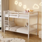 ΚΟΥΚΕΤΑ ΠΑΙΔΙΚΗ ΜΕ 2 ΣΤΡΩΜΑΤΑ LANTAI HM21307 01 ΞΥΛΟ ΠΕΥΚΟΥ ΛΕΥΚΟ--ΣΤΡΩΜΑΤΑ 90x190εκ c507009