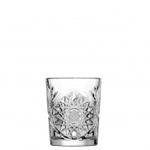 Ποτήρι Γυάλινο Σκαλιστό Χαμηλό 35 5cl φ8 9x10 7mm σειρά Hobstar Icon ONIS Σετ 12 c507021