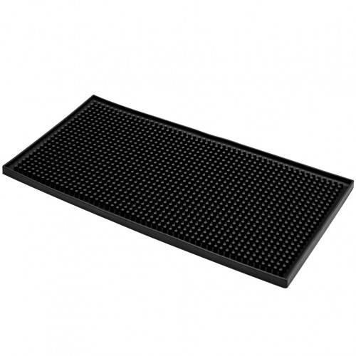 Σέρβις Bar Ματ 45x30cm PVC μαύρο λάστιχο αντιολισθητικό Salvinelli c507028