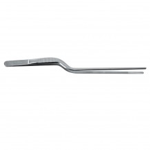 Τσιμπίδα Bar κυρτή σε σχήμα Z 27cm Inox 18 10 The Bars Ιταλίας c507041