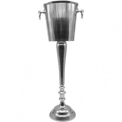 Σαμπανιέρα Δαπέδου με πόδι Αλουμινίου 3kg φ17xΥ70cm The Bars c507049