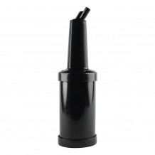 Φιάλη Υγρών Store N lsquo Pour 1lt με Κεραστήρι Γρήγορης Ροής Μαύρο Μαύρο The Bars Ιταλίας c507056