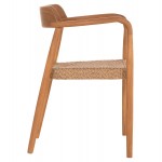 ΠΟΛΥΘΡΟΝΑ ΤΡΑΠΕΖΑΡΙΑΣ ROBBY HM18350 ΞΥΛΟ TEAK ΣΧΟΙΝΙ VIRO ΦΥΣΙΚΟ 55x50x71Υεκ c510867