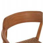 ΠΟΛΥΘΡΟΝΑ ΤΡΑΠΕΖΑΡΙΑΣ ROBBY HM18350 ΞΥΛΟ TEAK ΣΧΟΙΝΙ VIRO ΦΥΣΙΚΟ 55x50x71Υεκ c510867