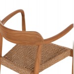 ΠΟΛΥΘΡΟΝΑ ΤΡΑΠΕΖΑΡΙΑΣ ROBBY HM18350 ΞΥΛΟ TEAK ΣΧΟΙΝΙ VIRO ΦΥΣΙΚΟ 55x50x71Υεκ c510867