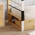 ΚΡΕΒΑΤΙ ΠΑΙΔΙΚΟ ΜΕ ΣΤΡΩΜΑ GOALIE HM21309 ΠΕΥΚΟ ΦΥΣΙΚΟ-ΛΕΥΚΟ-ΜΑΥΡΟ--ΣΤΡΩΜΑ 90x190εκ c510870