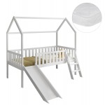 ΚΡΕΒΑΤΙ ΠΑΙΔΙΚΟ ΤΣΟΥΛΗΘΡΑ PHYLLIS HM21310 01 ΠΕΥΚΟ ΣΕ ΛΕΥΚΟ--ΜΕ ΣΤΡΩΜΑ 90x190εκ c510872