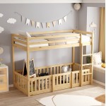 ΚΟΥΚΕΤΑ ΠΑΙΔΙΚΗ ΜΕ ΠΑΡΚΑΚΙ PLAYKID HM21312 ΞΥΛΟ ΠΕΥΚΟΥ ΦΥΣΙΚΟ--ME ΣΤΡΩΜΑ 90x190εκ c510875