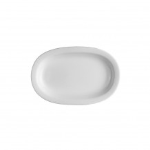 Σετ 6 πιατέλες οβάλ πορσελάνης λευκές 25cm c51132 Σετ 6 πιατέλες οβάλ πορσελάνης λευκές 25cm c51132