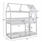 ΚΟΥΚΕΤΑ ΠΑΙΔΙΚΗ ΜΕ 2 ΣΤΡΩΜΑΤΑ HOOD HM21314 01 ΞΥΛΟ ΠΕΥΚΟΥ ΛΕΥΚΟ--ΣΤΡΩΜΑΤΑ 90x190εκ c514707