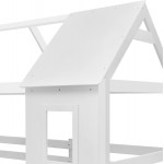 ΚΟΥΚΕΤΑ ΠΑΙΔΙΚΗ ΜΕ 2 ΣΤΡΩΜΑΤΑ HOOD HM21314 01 ΞΥΛΟ ΠΕΥΚΟΥ ΛΕΥΚΟ--ΣΤΡΩΜΑΤΑ 90x190εκ c514707