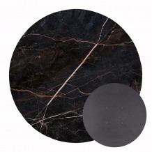 ΕΠΙΦΑΝΕΙΑ ΤΡΑΠΕΖΙΟΥ HPL ΣΤΡΟΓΓΥΛΗ HM5841 34 BLACK MARBLE Φ60εκ c518595