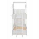 ΚΟΥΚΕΤΑ ΠΑΙΔΙΚΗ ΜΕ 2 ΣΤΡΩΜΑΤΑ COMBO HM21316 ΞΥΛΟ ΠΕΥΚΟΥ ΛΕΥΚΟ--ΣΤΡΩΜΑΤΑ 90x190εκ c526231