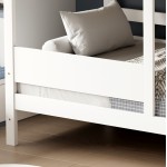 ΚΟΥΚΕΤΑ ΠΑΙΔΙΚΗ ΜΕ 2 ΣΤΡΩΜΑΤΑ COMBO HM21316 ΞΥΛΟ ΠΕΥΚΟΥ ΛΕΥΚΟ--ΣΤΡΩΜΑΤΑ 90x190εκ c526231