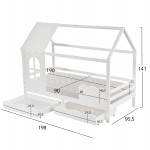 ΚΡΕΒΑΤΙ ΠΑΙΔΙΚΟ ΜΕ ΣΤΡΩΜΑ DOMER HM21319 ΞΥΛΟ ΠΕΥΚΟΥ ΣΕ ΛΕΥΚΟ--ΣΤΡΩΜΑ 90x190εκ c526233