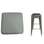 Intra Κάθισμα για Σκαμπό Pvc Γκρι Μαγνητικό c530043