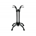 ΤΕΤΡΑΝΥΧΟ Πόδι Τραπεζιού Μαντέμι Μαύρο 14 kg c530054