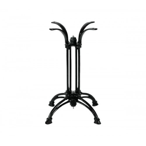 ΤΕΤΡΑΝΥΧΟ Πόδι Τραπεζιού Μαντέμι Μαύρο 14 kg c530054