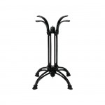 ΤΕΤΡΑΝΥΧΟ Πόδι Τραπεζιού Μαντέμι Μαύρο 14 kg c530054