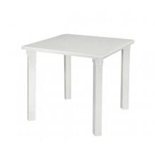 Neptune Τραπέζι Dining Κήπου Βεράντας PP Άσπρο c530065
