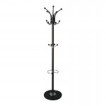 Jay Καλόγερος Περιστρεφόμενος Μέταλλο Βαφή Καρυδί Βάση Μάρμαρο c530176