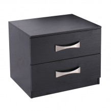 Vita Κομοδίνο με 2 Συρτάρια Απόχρωση Zebrano c530194