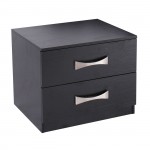 Vita Κομοδίνο με 2 Συρτάρια Απόχρωση Zebrano c530194