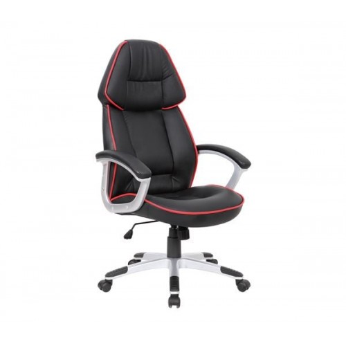 Bucket Πολυθρόνα PU Μαύρο c530232