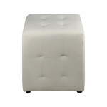 Heces Σκαμπό Βοηθητικό Pu Εκρού c530245