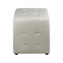 Heces Σκαμπό Βοηθητικό Pu Εκρού c530245