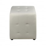 Heces Σκαμπό Βοηθητικό Pu Εκρού c530245